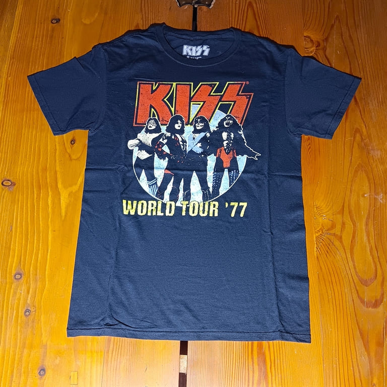 T SHIRT ROCK KISS TG S